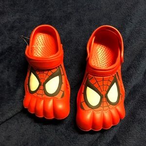 Spider-Man Croc Type Shoes